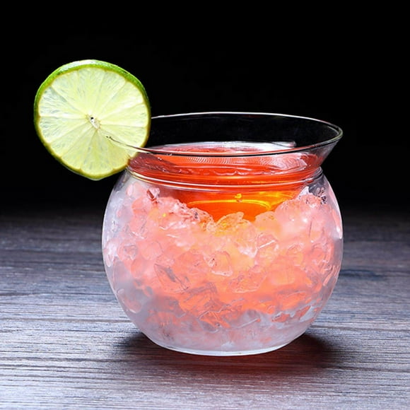 Molecular Mixology Cocktail Iced Crystal Wine Glass Drinking Cup Molecular for Bar Home Party 150ml