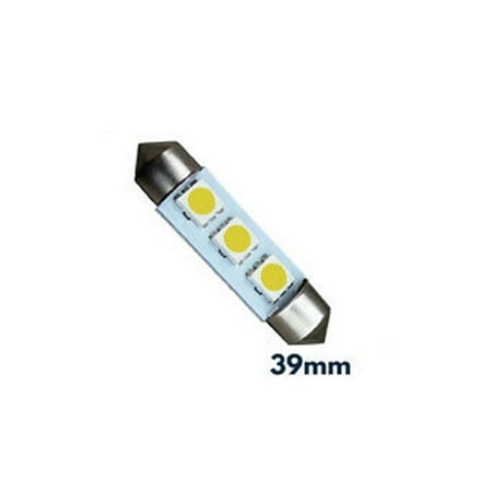 

GLFILL 239 272 Led Car C5W White Number Plate Festoon Smd Light Bulbs 36 39mm 12V