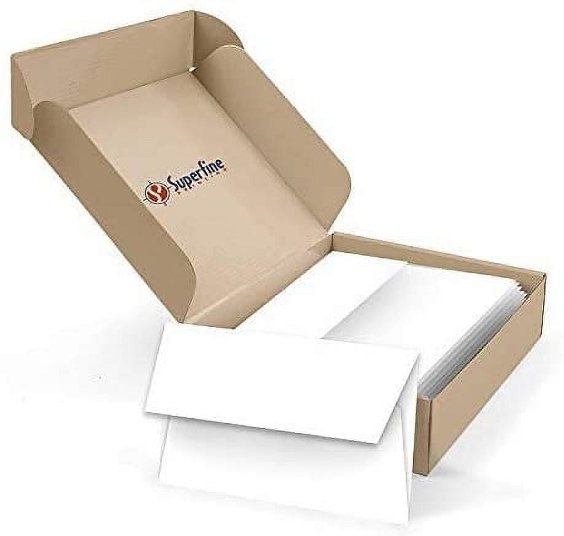 A2 White Invitation Envelopes (4 3/8" x 5 3/4") Fits 4.25 x 5.5 Inch Invitation Photo Wedding Announcement - Bulk Pack of 1000 Envelopes