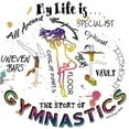 thumbnail image 3 of CafePress - The Story Of Gymnastics Tote Bag - Unisex Canvas Tote Bag, Beige, 1-Piece, 3 of 7