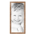 thumbnail image 2 of ArtToFrames 14" x 31" Honey Picture Frame, 14x31 inch Brown Wood Poster Frame (WOM-4085),  Pack, 2 of 8