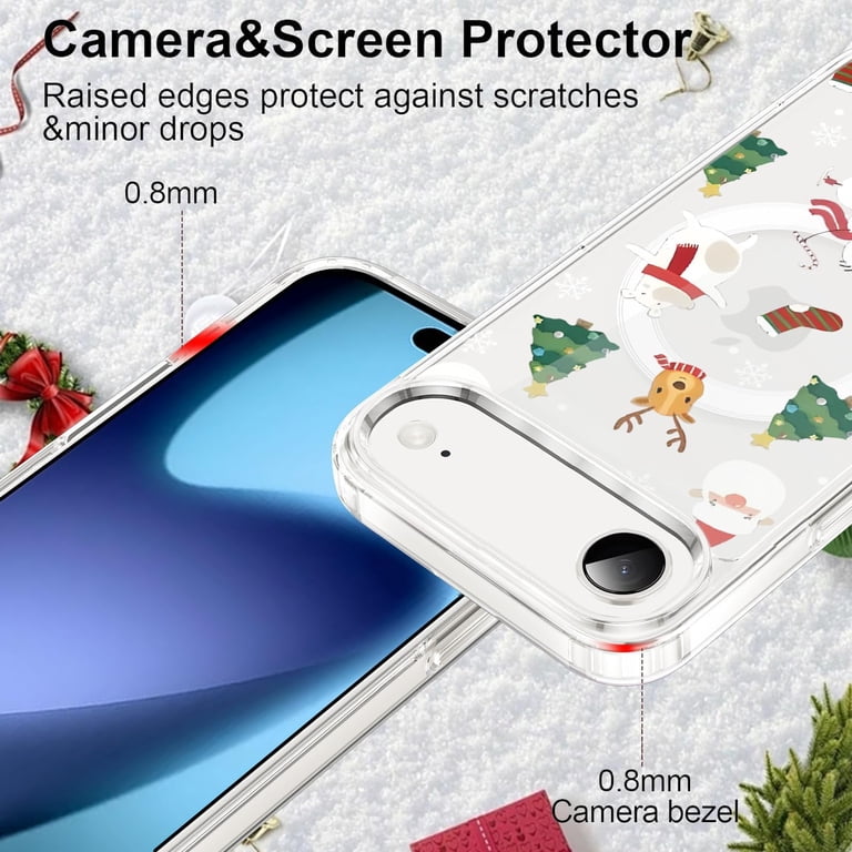 Merry Christmas Snowman Phone Case for iPhone 12 Mini Xmas Clear Magnetic Case 5.4", Compatible with Magsafe, Cute Winter Pattern Design Cover ... Merry Christmas Snowman Phone Case for iPhone 12 Mini Xmas Clear Magnetic Case 5.4", Compatible with Magsafe, Cute Winter Pattern Design Cover ...