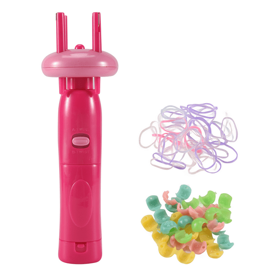 Women Portable Electric Automatic Diy Hairstyle Tool Braid Machine Hair Weave Roller T pwm25