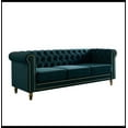 thumbnail image 2 of Chesterfield Velvet Sofa 84.65 inch for Living Room, 2 of 5