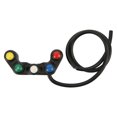thumbnail image 1 of Interruptor de triciclo eléctrico, motocicleta 5 en 1, interruptor de manillar de color para motocicleta, interruptor de color para motocicleta construido para precisión, 1 of 9