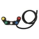 thumbnail image 1 of Interruptor de control de manillar para motocicleta 5 en 1, triciclo eléctrico, bocina de 5 colores, interruptor de manillar para faro, accesorios universales, 1 of 14