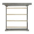 thumbnail image 5 of Picket House Furnishings Brookstone King Panel Bed in Aged Gray, 5 of 9