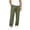 Z1 - Army Green, variant on Guluxicc Straight Leg Cotton Pants for Men Drawstring Elastic Waist Pants Classic Vacation Casual Beach Trousers with Multi Pockets