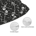thumbnail image 3 of Fotbe Retro Skeleton Dancing On Halloween Party Funda de Almohada Decorativa Estilo Occidental, Lujo en Algodón, Fundas para Almohadas King, Cojín Estampado para Decoración del Hogar-20"x30", 3 of 6