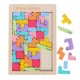 thumbnail image 2 of Tangram Jigsaw Board Color Matching Training Resistencia a la corrosión para niños y niñas Hugtrwg Para estrenar, 2 of 9