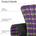 thumbnail image 4 of Yayeee Faucet Mat for Kitchen Sink 14.7" Diatomite Long Splash Guard Pad, Gold and Green Floral Pattern, 2 Pack, 4 of 7