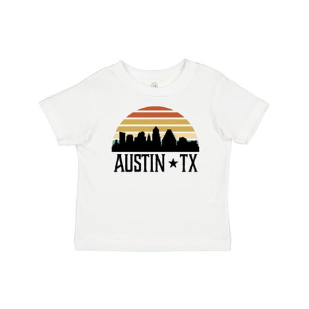 

Inktastic Austin Texas Skyline Vintage Gift Baby Boy or Baby Girl T-Shirt