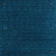 thumbnail image 1 of Ahgly Company Indoor Square Abstract Light Blue Contemporary Area Rugs, 8' Square, 1 of 4