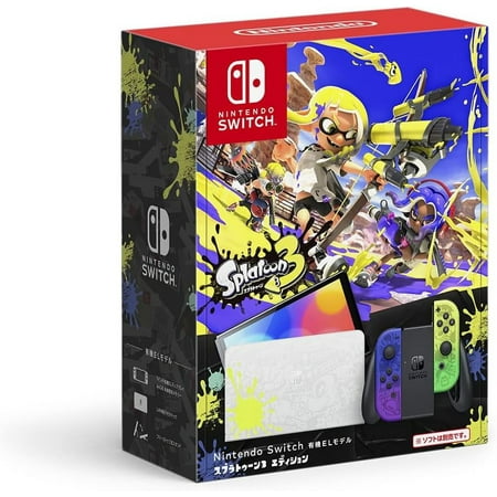 Nintendo Switch – OLED Model Splatoon 3 Special Edition (Japan Stock)