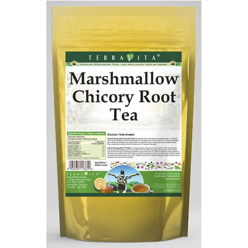 TerraVita Marshmallow Chicory Root Tea, (Marshmallow, Chicory Root Tea