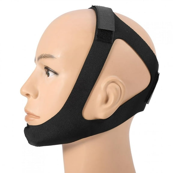 CHICIRIS Chin Support Strap, Chin Strap Anti Snore Belt Apnea Jaw Support Solution Sleep, Anti Snore Belt