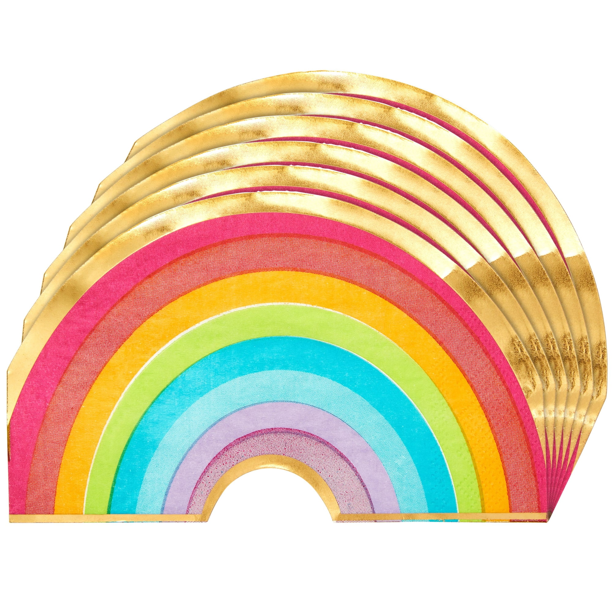 Rainbow Paper Napkins, Rainbow Birthday Party Decorations Birthday Party  Shaped Paper Plates Rainbow Unicorn Party Decorations - Temu Netherlands