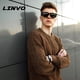 thumbnail image 2 of LINVO Gafas de sol polarizadas para hombres Gafas de sol de conducción Sombras Diseño de estilo retro de los años 80 Cuadrado, 2 of 5