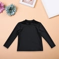 thumbnail image 2 of LNMQLPDBS Boys Swimsuit Short Sleeve Rashguard Solid Color High Neck Swimsuit Quick Dry Tops for Summer Toddler Boy Bathing Suit Beach Children's Swimsuit Spa Swimwear, 2 of 9