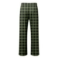 thumbnail image 6 of BOOMNY Mens Pajama Pants Wide Leg Pajamas Pants for Men Plaid Soft Pj Bottoms Pant With Pockets Cozy Homewear Loungewear, 6 of 6