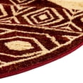 thumbnail image 4 of Rugs.com Pioneer Collection Rug – 4 Ft Round Red Medium-Pile Rug Perfect For Kitchens, Dining Rooms, 4 of 6