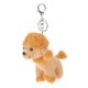 thumbnail image 1 of EeaseMX Llavero de caniche de dibujos animados con colgante para teléfono, bolso, coche, muñeco de peluche con llavero de color aleatorio (color café claro), 1 of 7