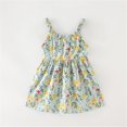 thumbnail image 4 of Vedolay Girls Dresses Little Girls Princess Cartoon Printed Casual Dress,A 6-7 Years, 4 of 5