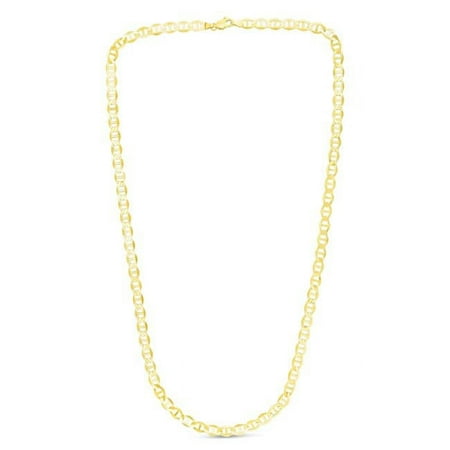 Royal Chain M120-18 18 in. 14K Yellow Gold Mariner Chain with Lobster Clasp