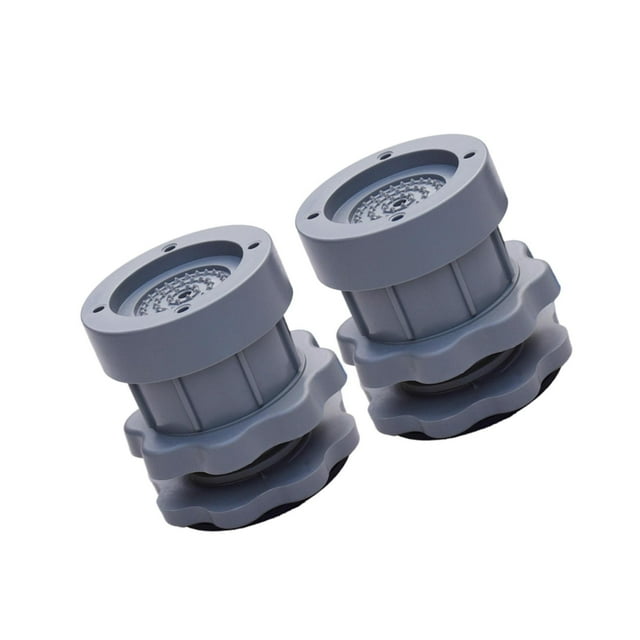 Maytalsory Shock Absorbing Anti Vibration Pads Lifting Foot Base for Home Kitchen Washroom Accessory Gray Type A 1Set