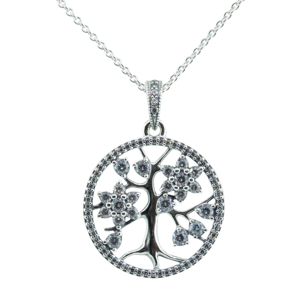 PANDORA - Family Tree Necklace 390384CZ-80 - Walmart.com - Walmart.com