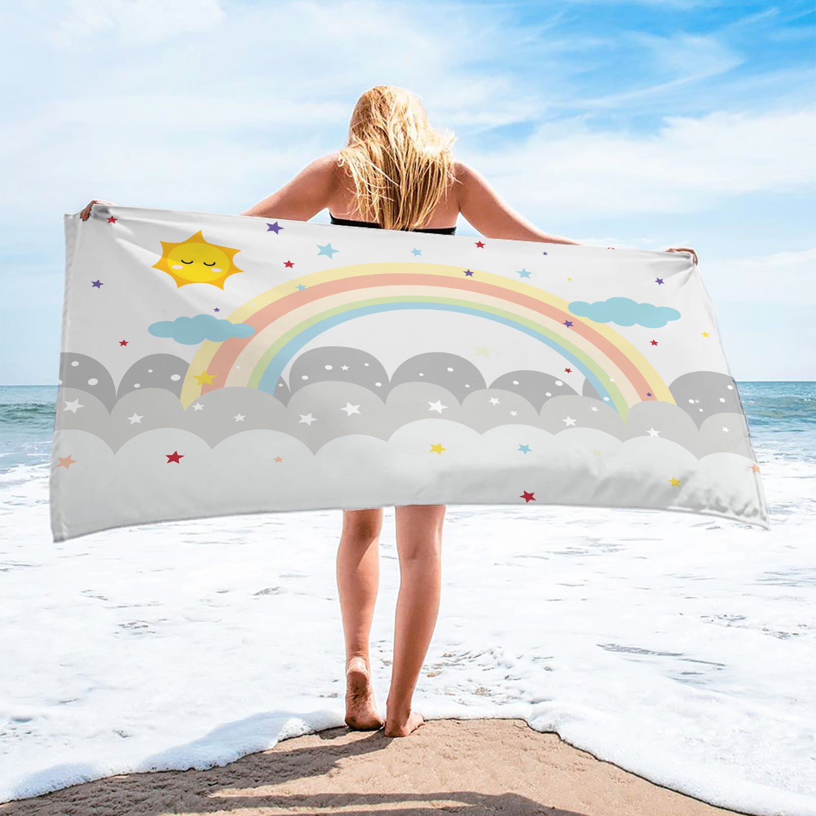 Serviette Microfibre Ultra-absorbante - Séchage Rapide Pour Sport, Voyage, Plage, Camping