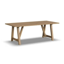 Trestle Brown Dining Table