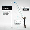 thumbnail image 5 of BsBsBest Cobweb Duster with 6ft Extension Pole, Medium Stiff Bristles Cobweb Duster Head & Stainless Steel Pole for Outdoor Indoor Cleaning, 5 of 6