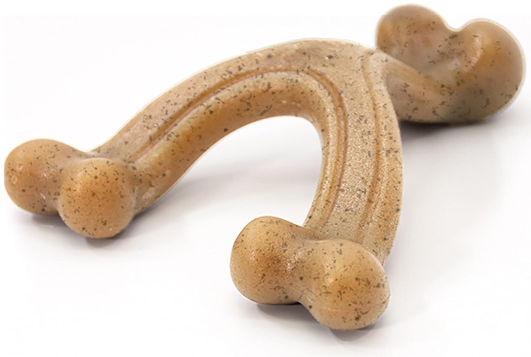 Nylabone Gourmet Style Wishbone Dog Chew Toy Chicken Flavor Large [New Dog Supplies, Dog Chew Toys, Nylabone, Dog Supplies] 1 count