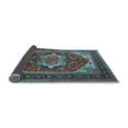 thumbnail image 2 of Ahgly Company Indoor Rectangle Persian Light Blue Traditional Area Rugs, 4' x 6', 2 of 4