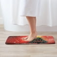 thumbnail image 2 of Christmas Doormat Red Christmas Trees Entrance Welcome Rug Winter Holiday Home Decor Low-Profile Carpet for Kitchen Bathroom Floor Front Door 20x31 Inch, 2 of 8