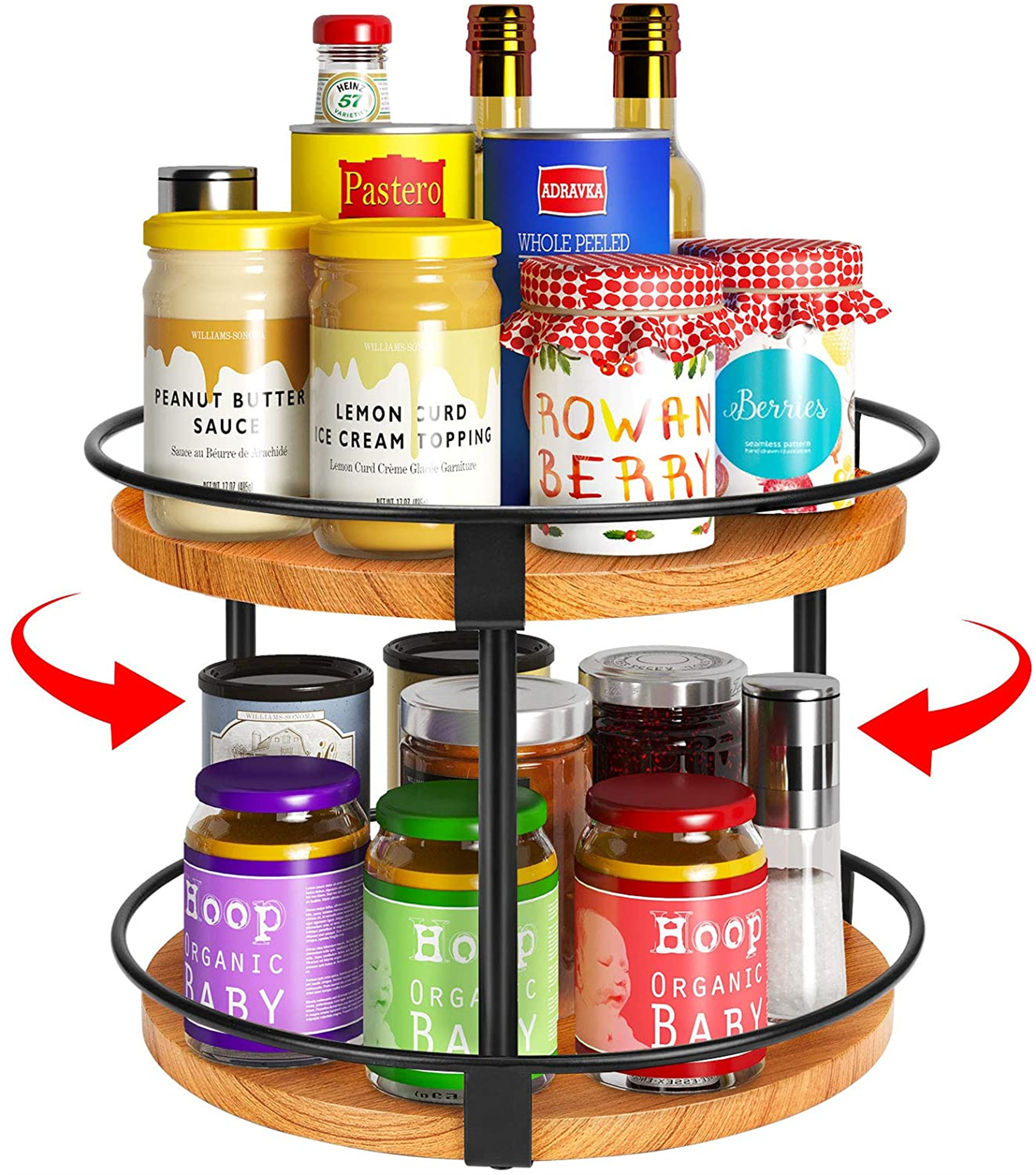 Lazy Susan, Turntable Organizer, Round Rotating Turntable