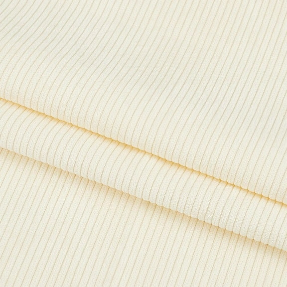 Cream Corduroy Fabric 39x61 Inch DIY Sewing Crafts Materials Corduroy Upholstery Fabric for Sewing Coat Shirt Dress Pants Costume Sofa DIY DIY