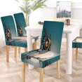 thumbnail image 5 of RYLABLUE Owl Sky Stretch Chair Cover Protector Seat Slipcover for Dining Room Hotel Wedding Party Set of 6, 5 of 5