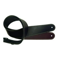 D'Addario Basic Classic Leather Guitar Strap, Brown