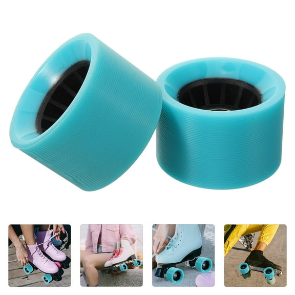 WHAMVOX 4Pcs Roller Wheels Replaceable Skate Wheels Replacements Colored Skate Wheels Roller Skating Wheels