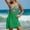 Green, variant on Ruimatai Plus Size Cover Ups for Swimwear Summer Beach Cover Up New Fashion Beach Hem Cover Up Hollow-out Breathable Swimwear