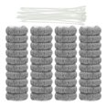 thumbnail image 1 of Tnarru Washing Machine Lint Trap Accessory Mesh Easy Installation Premium Snare Net Lint Catcher Hose Filter with Nylon Cable Ties 48pcs, 1 of 8