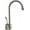 Stainless Steel, variant on Westbrass Velosah 9" Gooseneck 1-Handle Hot Water Dispenser Faucet, Satin Nickel