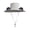 Grey, variant on White Solar Powered Fan Hat Wide Brim 5.91 Inch Outdoor Fishing Hunting Camping Usb Charging 3 Wind Wind Levels Adjustable Detachable Fan For Men Women