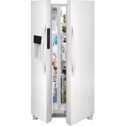 Frigidaire FRSS2623AW 26 Cu. Ft. 36'' Standard Depth Side-by-Side Refrigerator, White