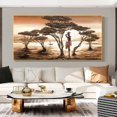 thumbnail image 4 of Pintura al óleo de una pieza de mujer africana sobre lienzo, imágenes de arte de pared abstracto de gran tamaño para sala de estar, decoración del hogar vintage, sin marco, 4 of 5