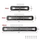 thumbnail image 2 of Exquisite Kayak Track Base Low Profile Kayak Gear Rail Track Mount with Smooth Surfaces for Canoe Kayak Power Boat Tractor 9 Inch, 2 of 4
