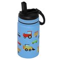 thumbnail image 2 of MIRA 12 oz Kids Insulated Water Bottle with Straw Tap for Sc MIRA Brands MIRA Brands, 2 of 2
