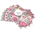 thumbnail image 2 of YFYANG Washable Heat-Resistant Placemats, 70% PVC/30% Polyester, Geometric Flower Doodle Kitchen Table Mat, 12" x 18" 4 Piece, 2 of 6